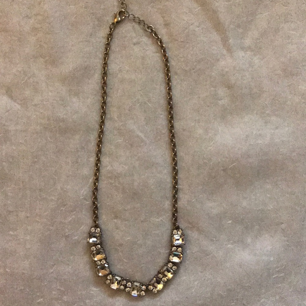 Rhinestone statement necklace SALE